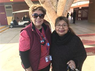 Mrs. Valenzuela and Mrs. Garcia